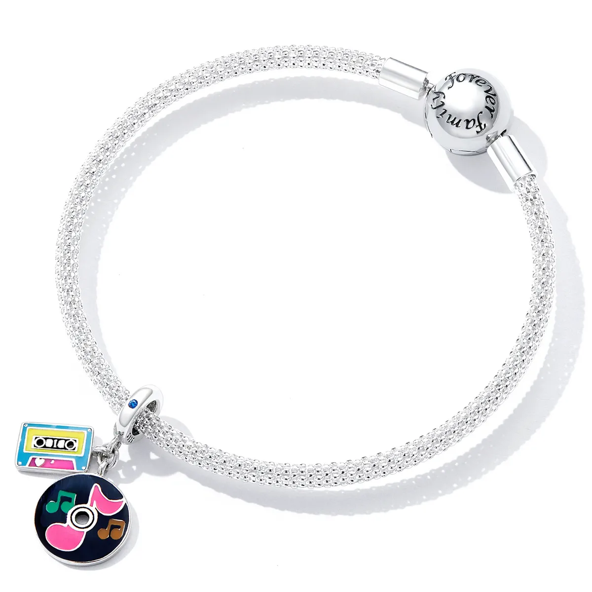 Pandora Style Tape and Record Dangle - SCC2219