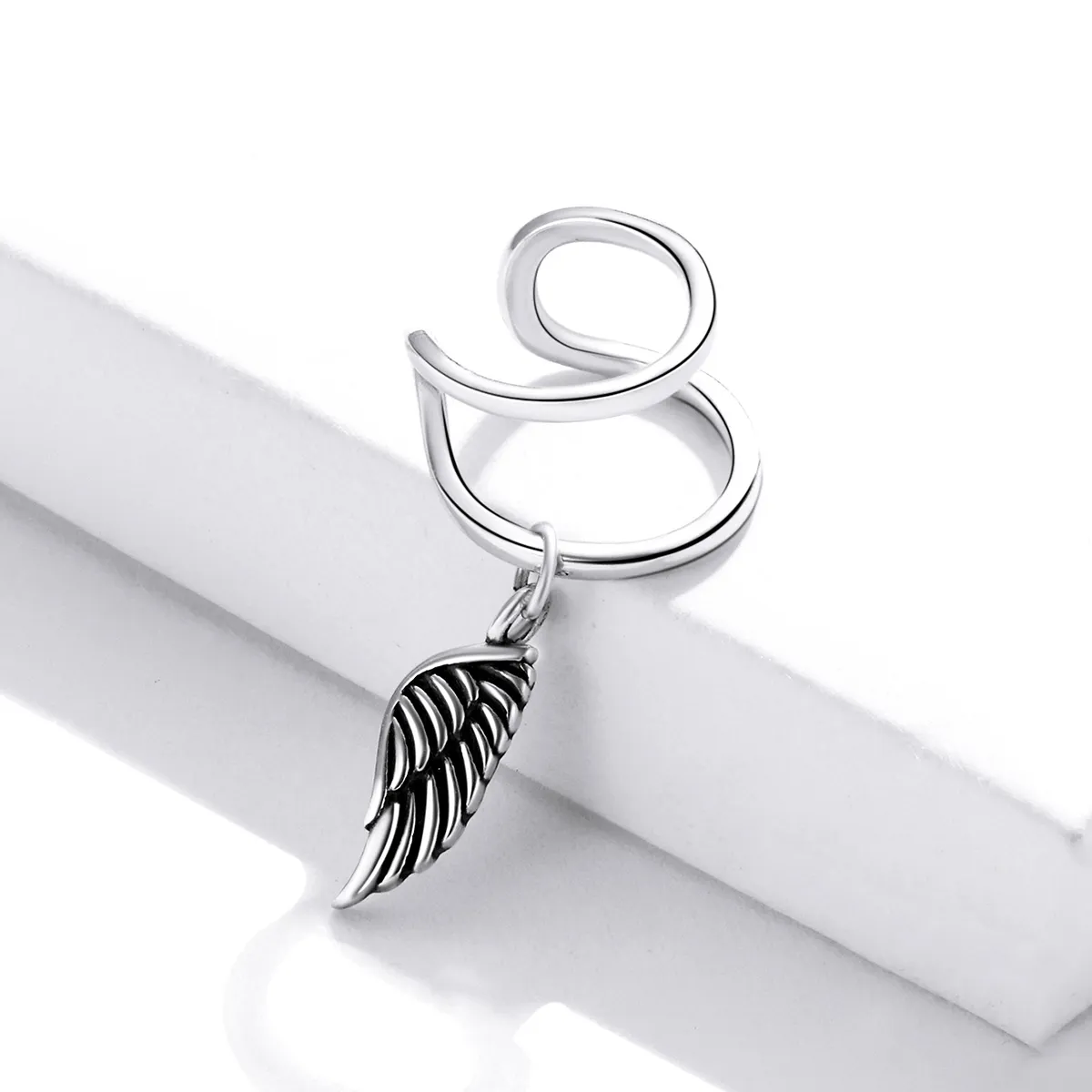 Pandora Style Angel Wings Ear clip - SCE1200