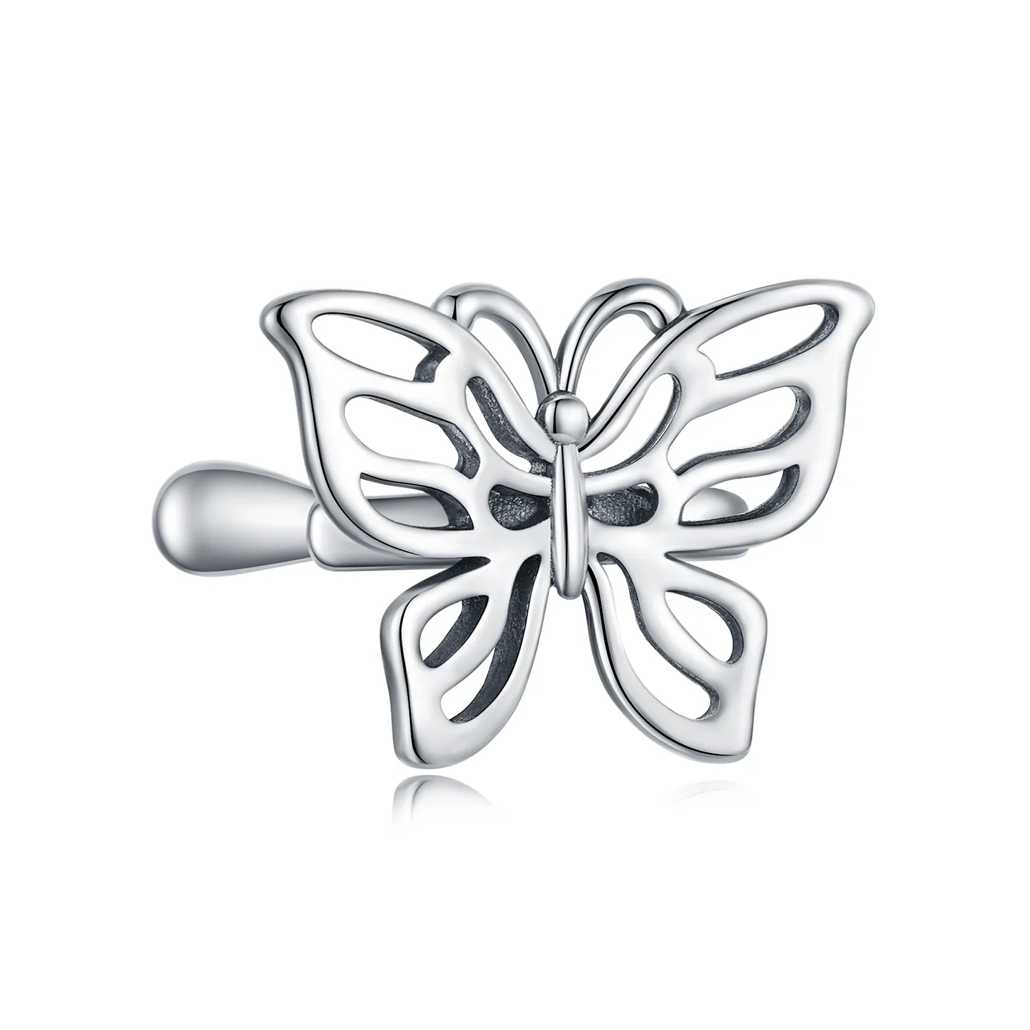 Pandora Style Butterfly Ear clip - SCE1506