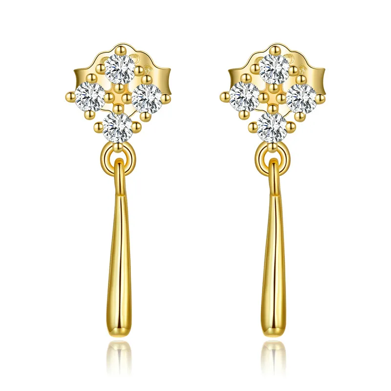 pandora style delicate hanging earrings bse600 b
