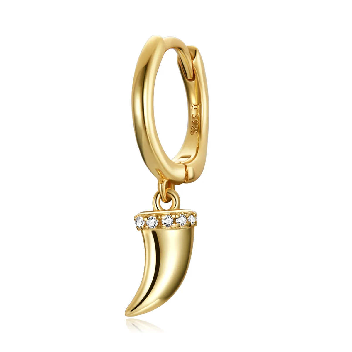 Pandora Style Mysterious Spain - Spike Hoop Earrings - SCE1144