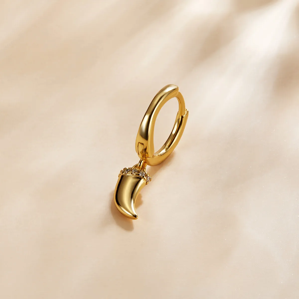 Pandora Style Mysterious Spain - Spike Hoop Earrings - SCE1144