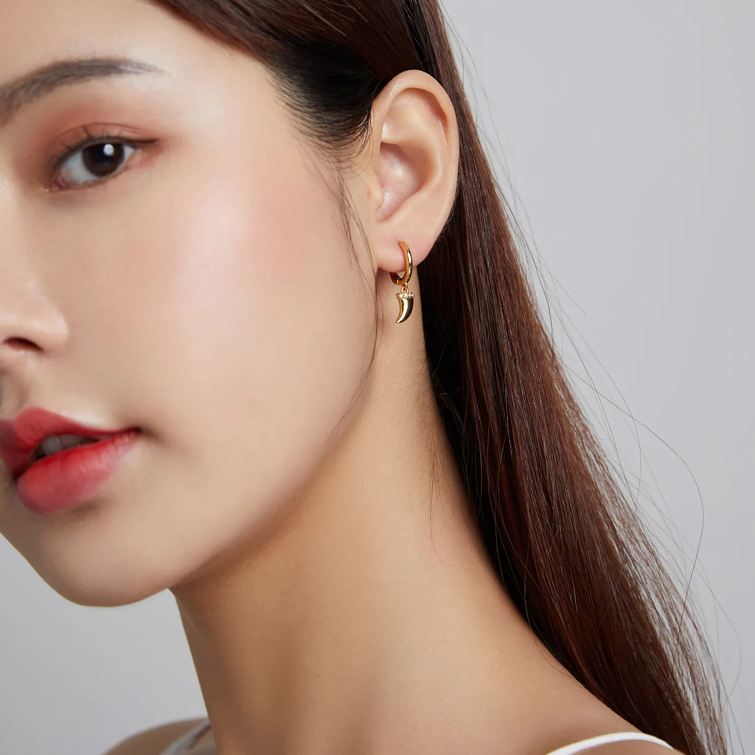 Pandora Style Mysterious Spain - Spike Hoop Earrings - SCE1144
