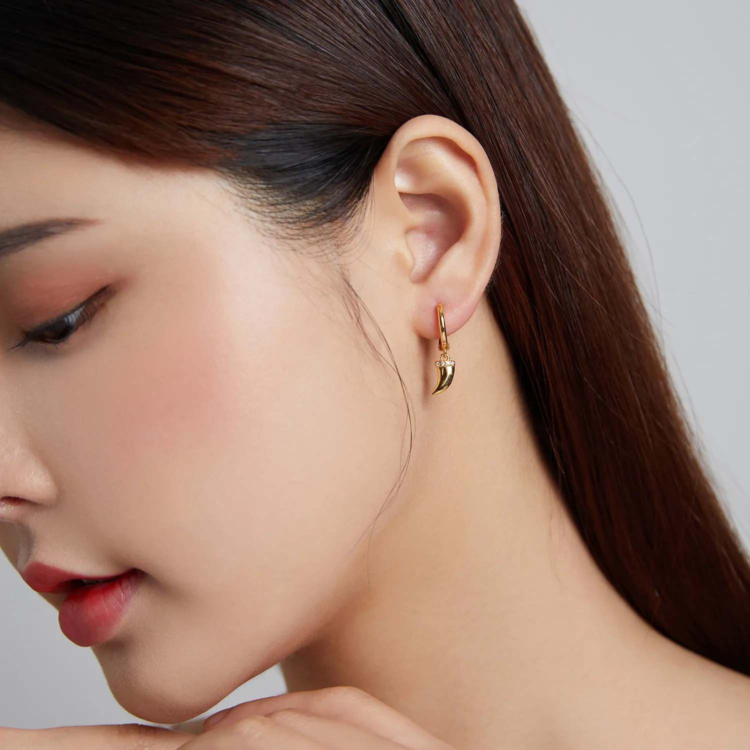 Pandora Style Mysterious Spain - Spike Hoop Earrings - SCE1144