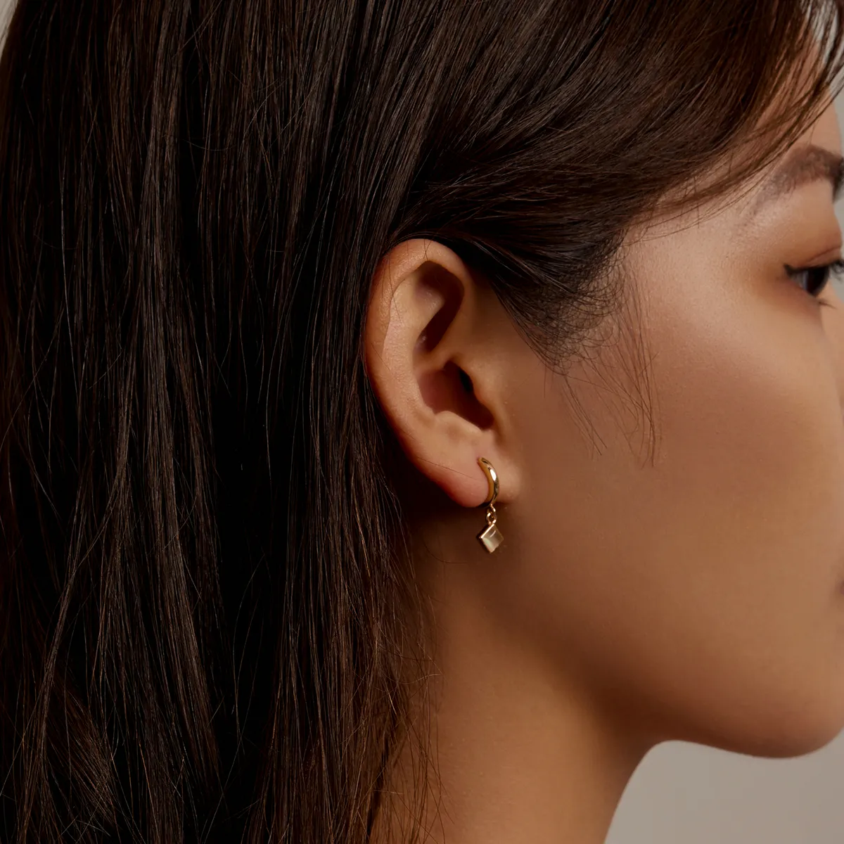 Pandora Style Simple Geometry Hoop Earrings - SCE1322