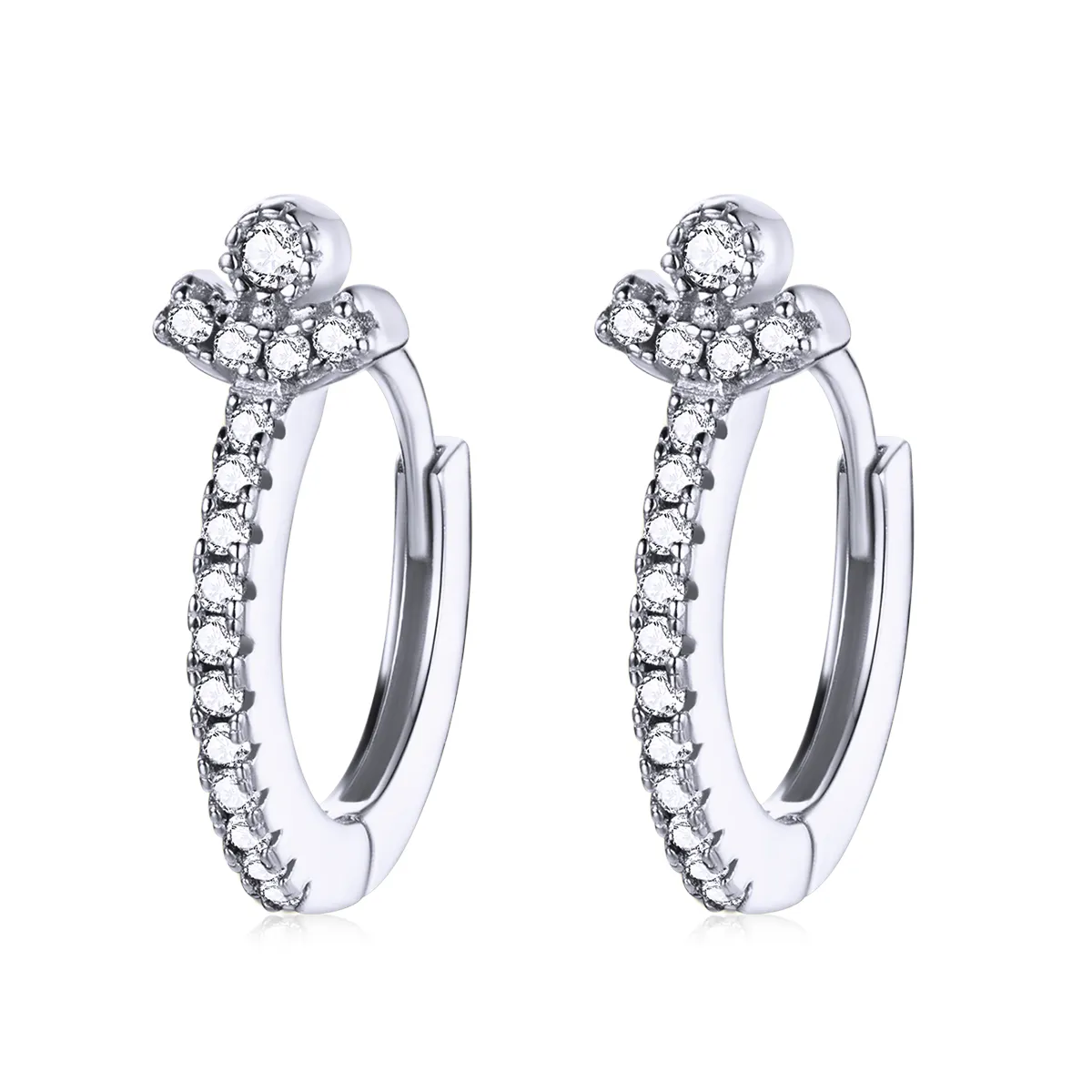 Pandora Style Urban Fashion Hoop Earrings - SCE1186-A