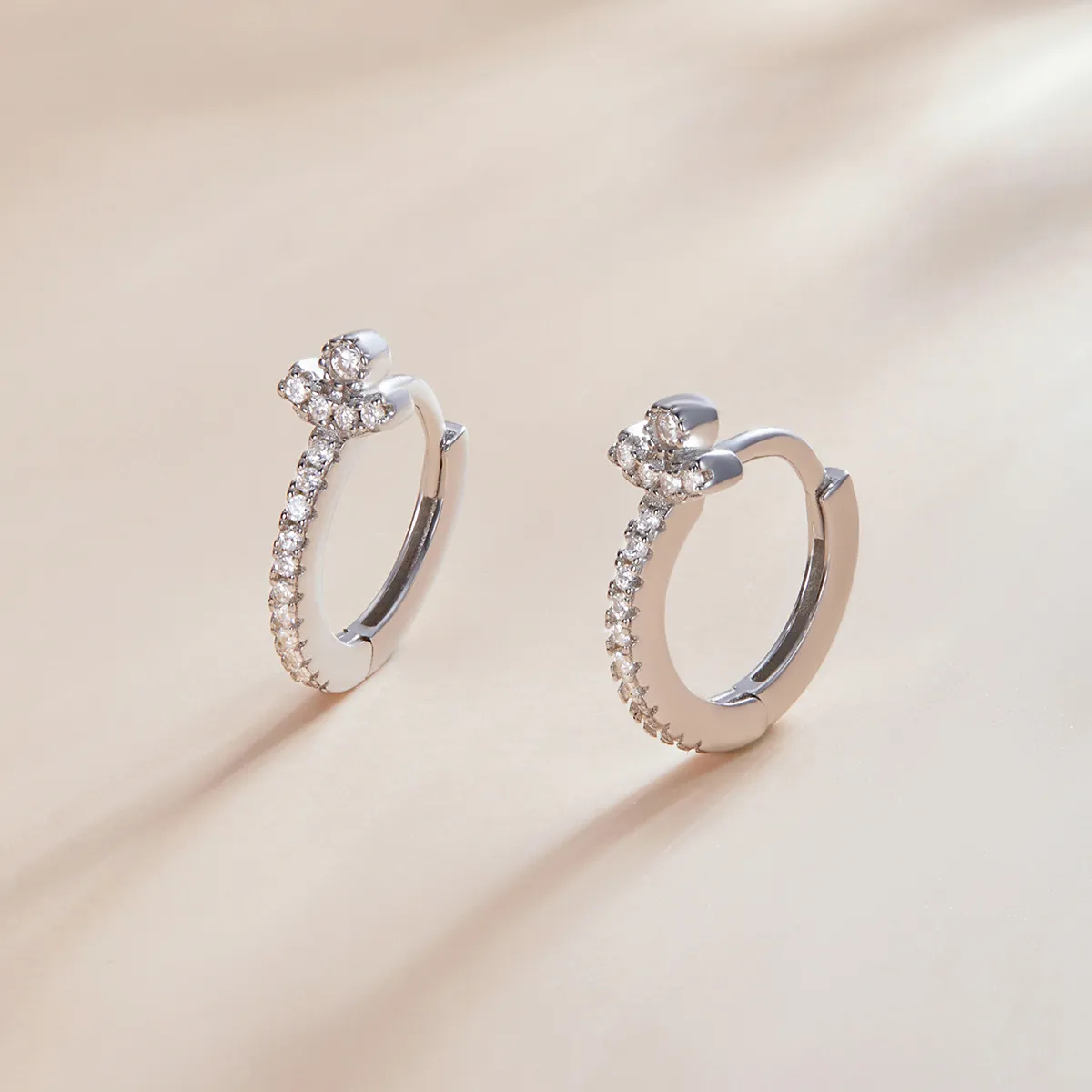Pandora Style Urban Fashion Hoop Earrings - SCE1186-A