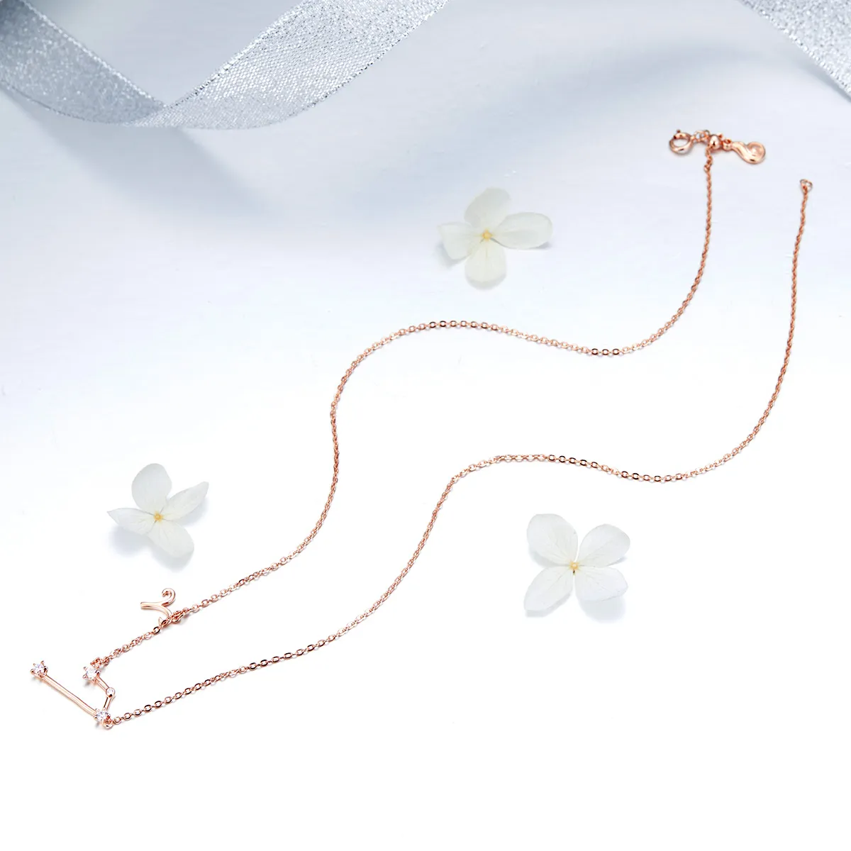 Pandora Style Aries Necklace - BSN023
