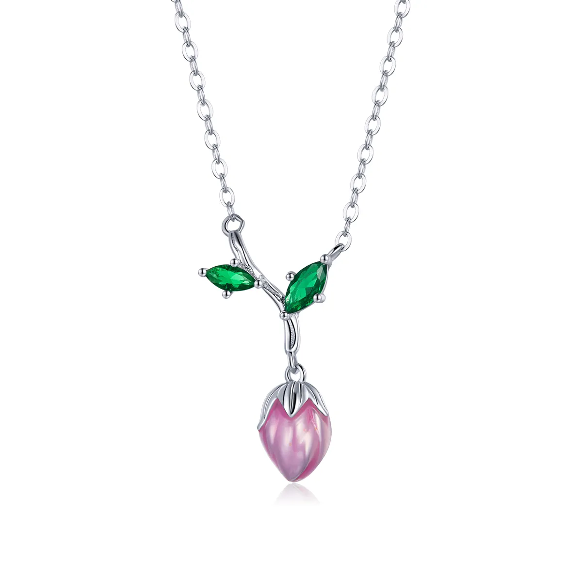 Pandora Style Budding Stamens Necklace - BSN214