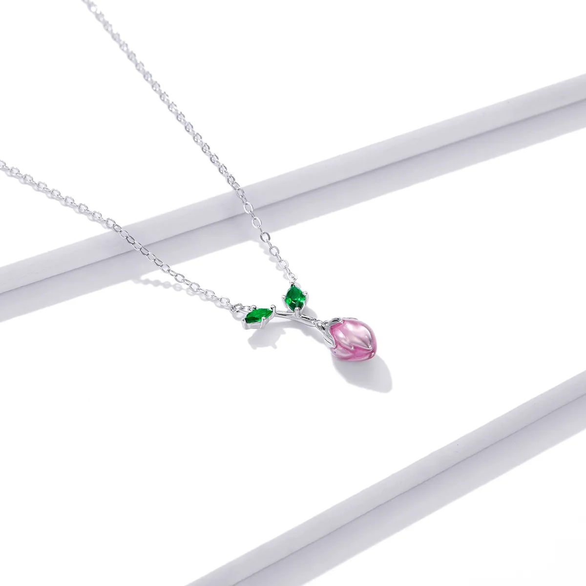 Pandora Style Budding Stamens Necklace - BSN214