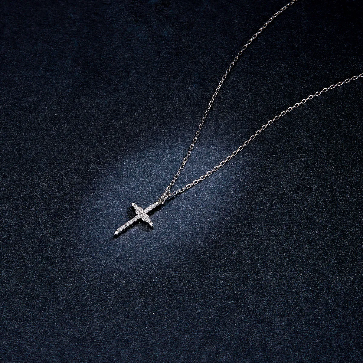Pandora Style Cross of Love Necklace - BSN184