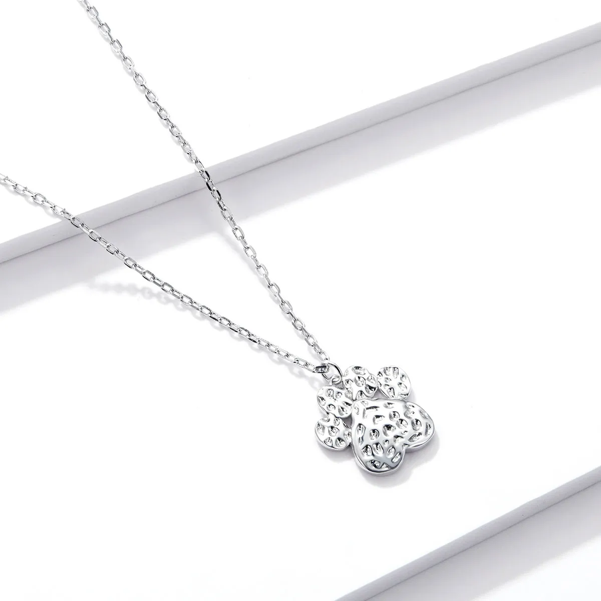Pandora Style Cute Dog Paw Necklace - BSN204