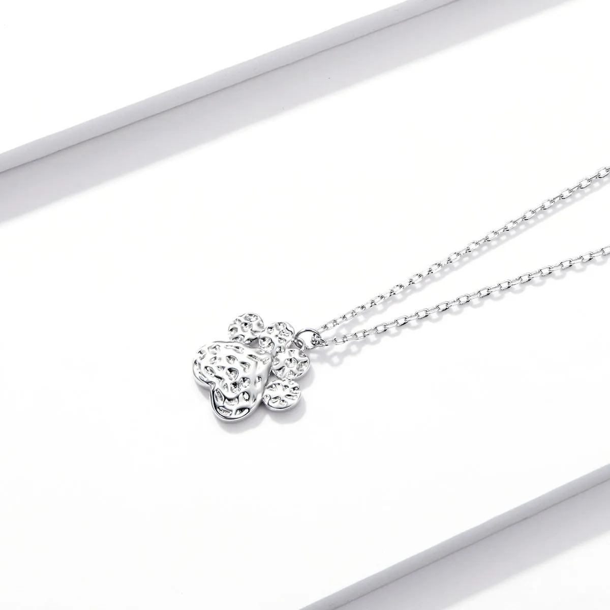 Pandora Style Cute Dog Paw Necklace - BSN204