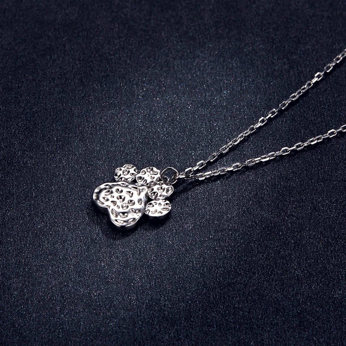Pandora Style Cute Dog Paw Necklace - BSN204