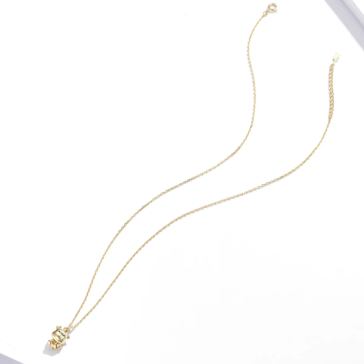Pandora Style Cute Lucky Cow Necklace - SCN444