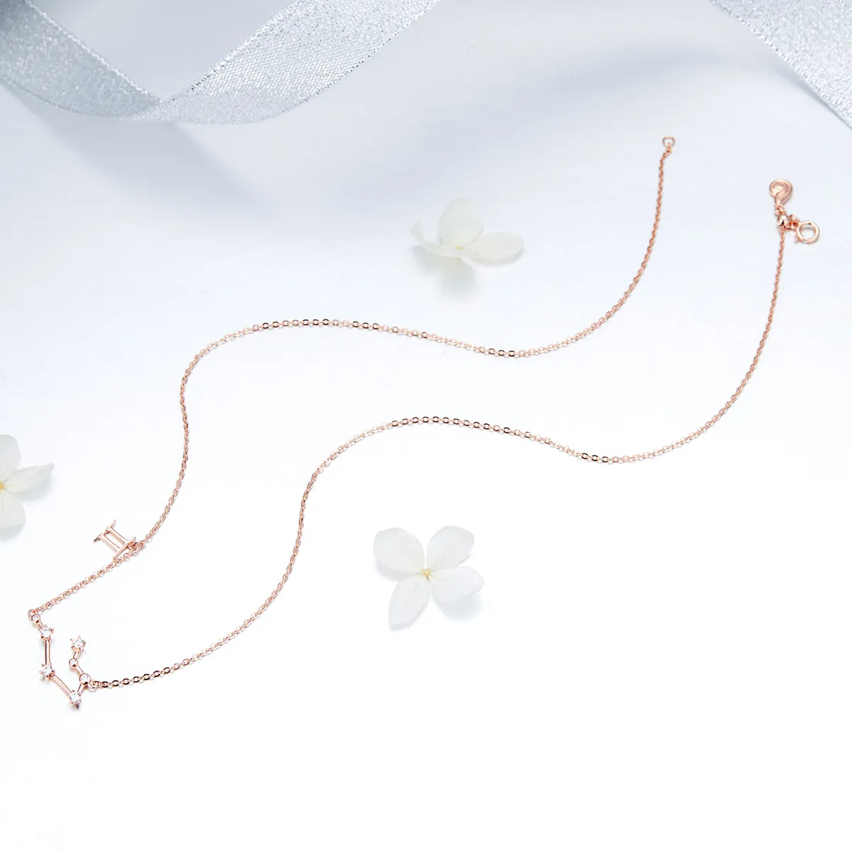 Pandora Style Gemini Necklace - BSN015