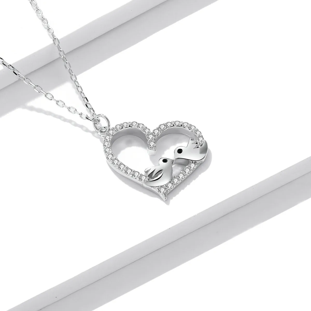 Pandora Style Love Bird Necklace - BSN237