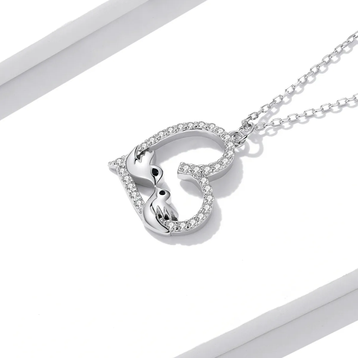 Pandora Style Love Bird Necklace - BSN237