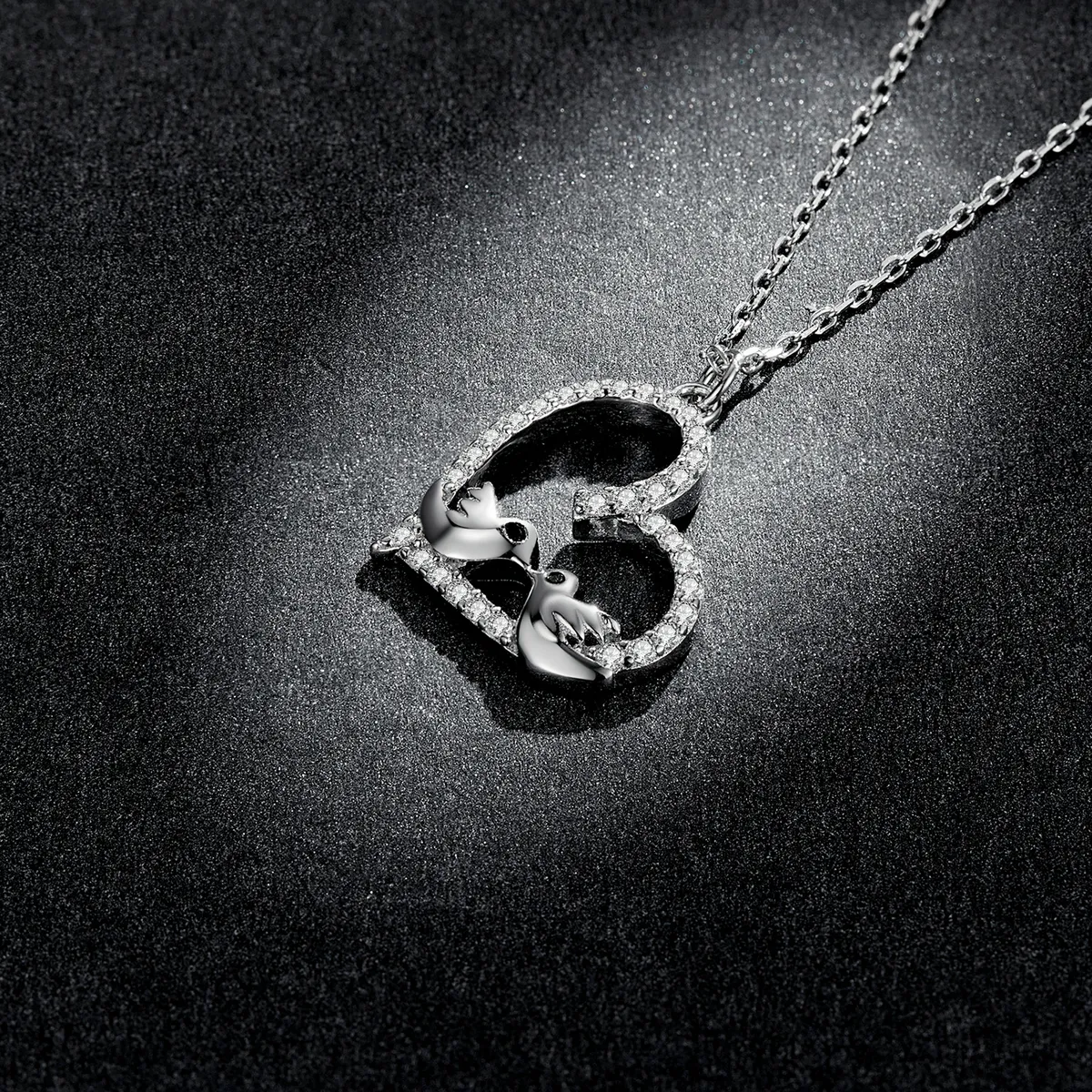Pandora Style Love Bird Necklace - BSN237
