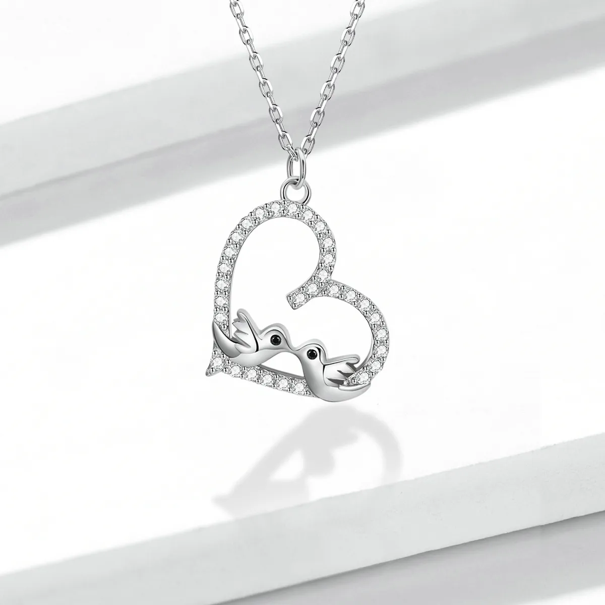 Pandora Style Love Bird Necklace - BSN237