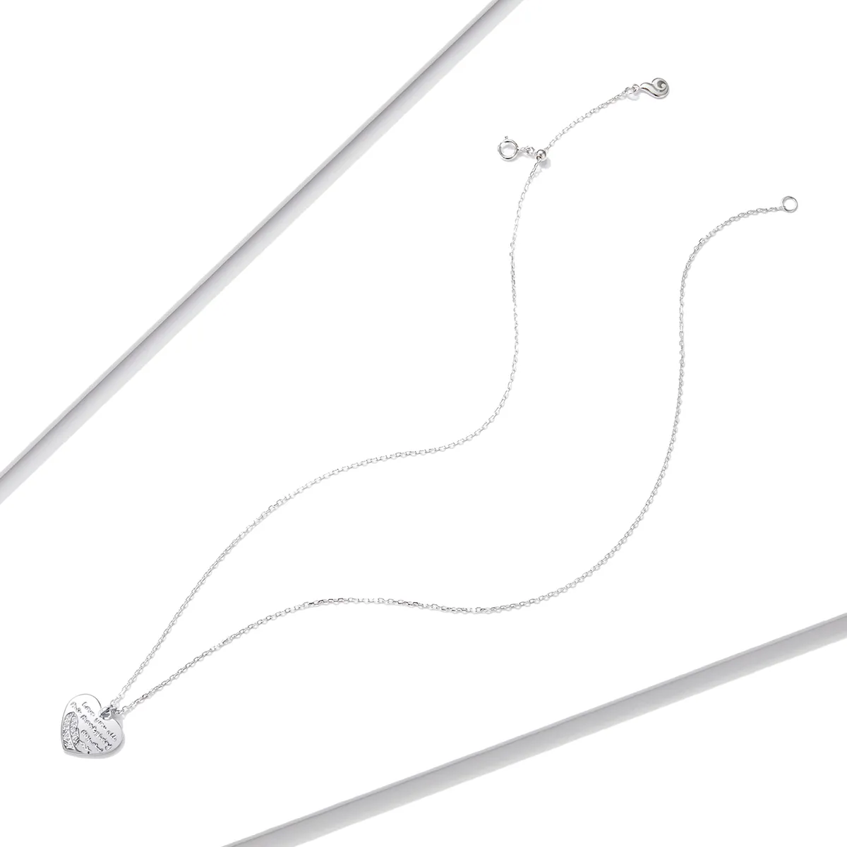 Pandora Style Love Letter Necklace - BSN196