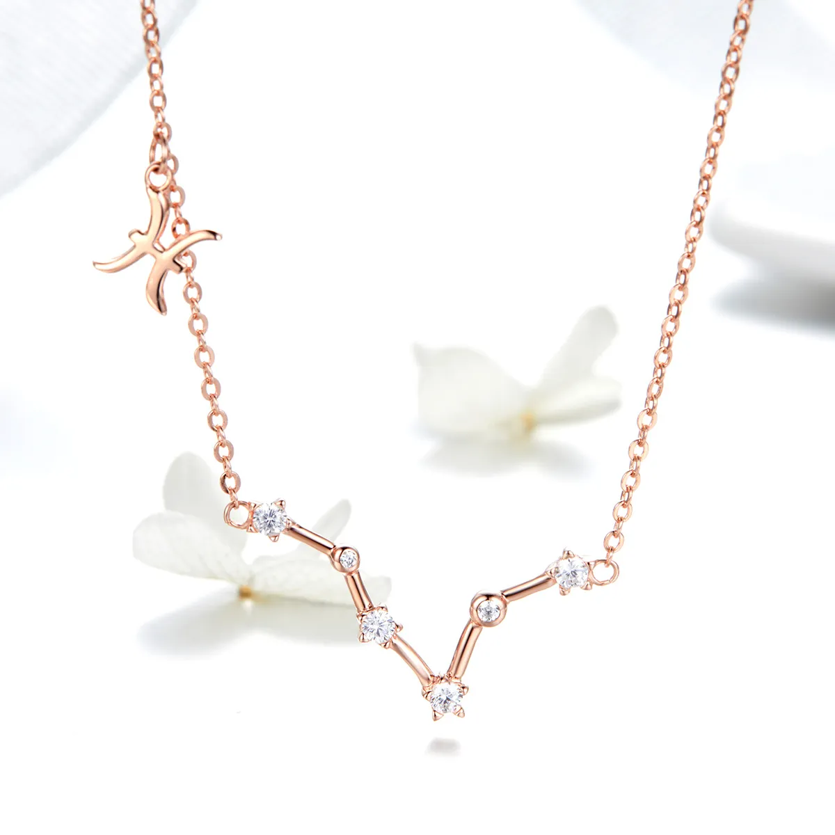 Pandora Style Pisces Necklace - BSN017