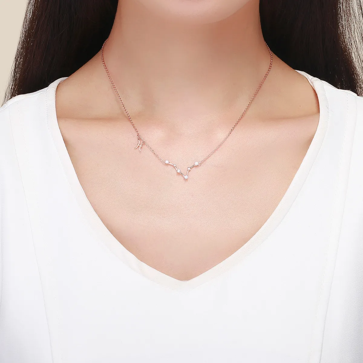 Pandora Style Pisces Necklace - BSN017
