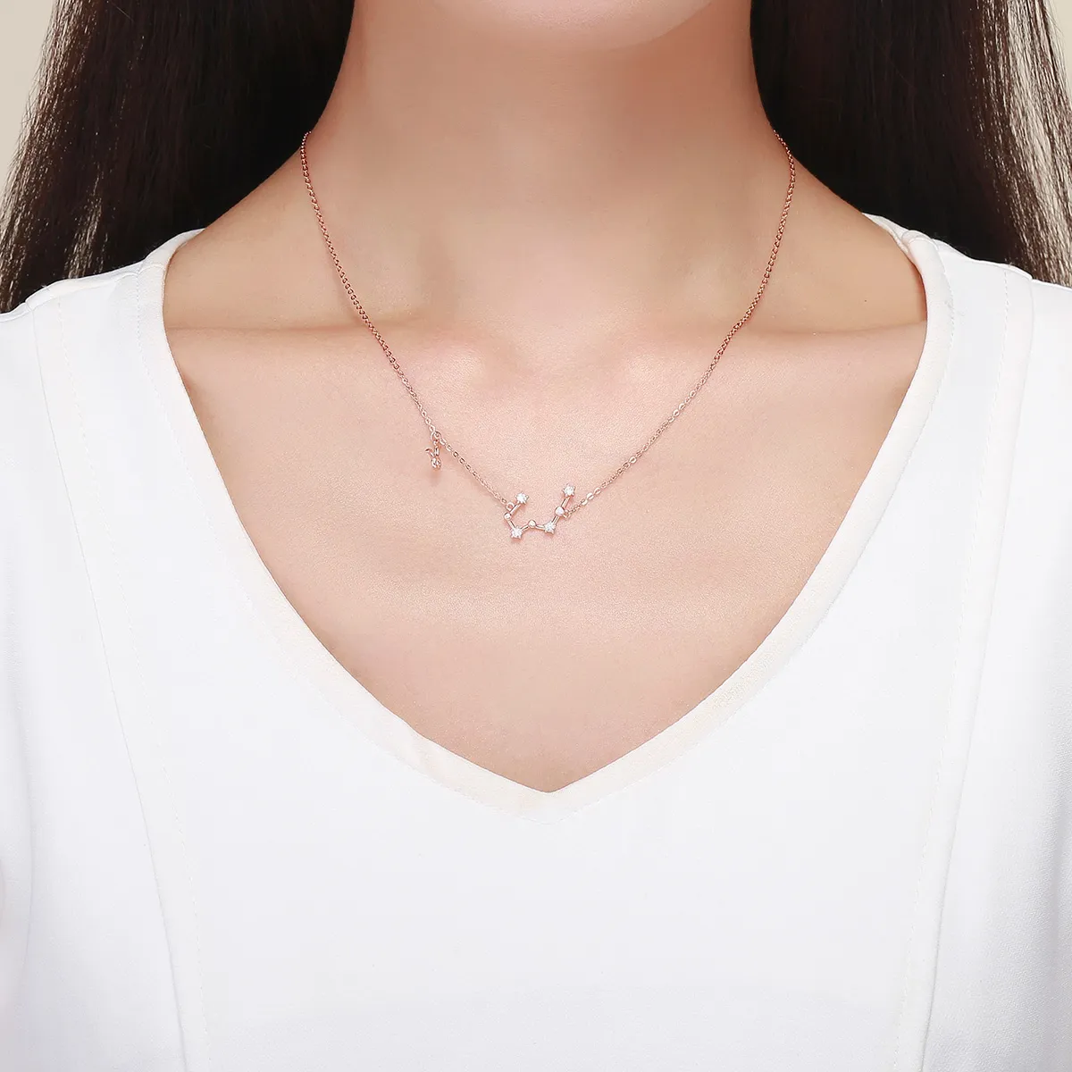 Pandora Style Taurus Necklace - BSN024