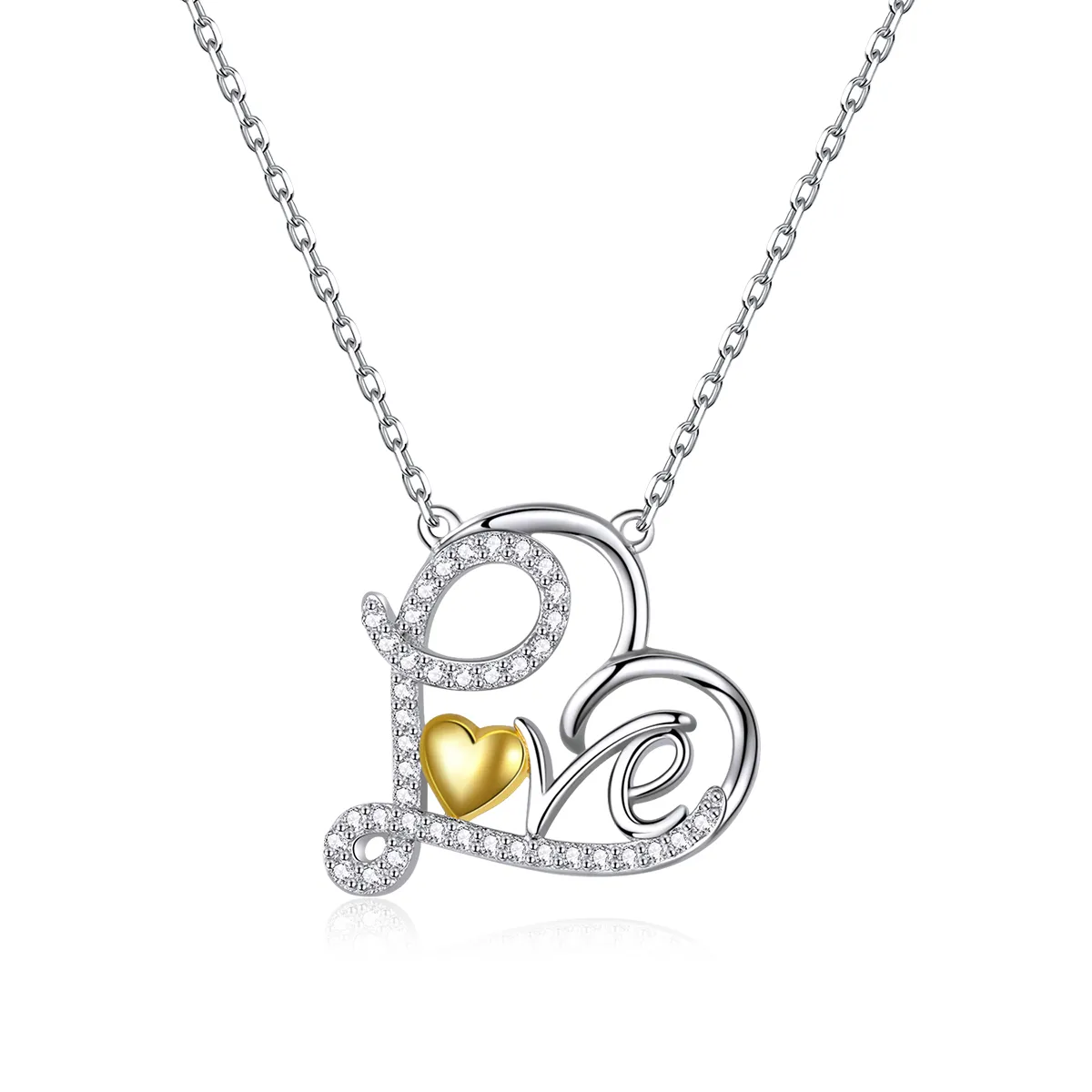 Pandora Style True Love Necklace - SCN436