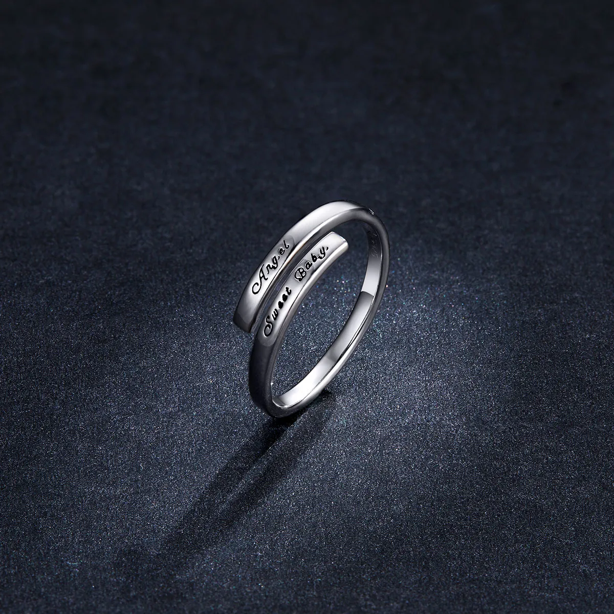 Pandora Style Angel Sweet Baby Open Ring - BSR144