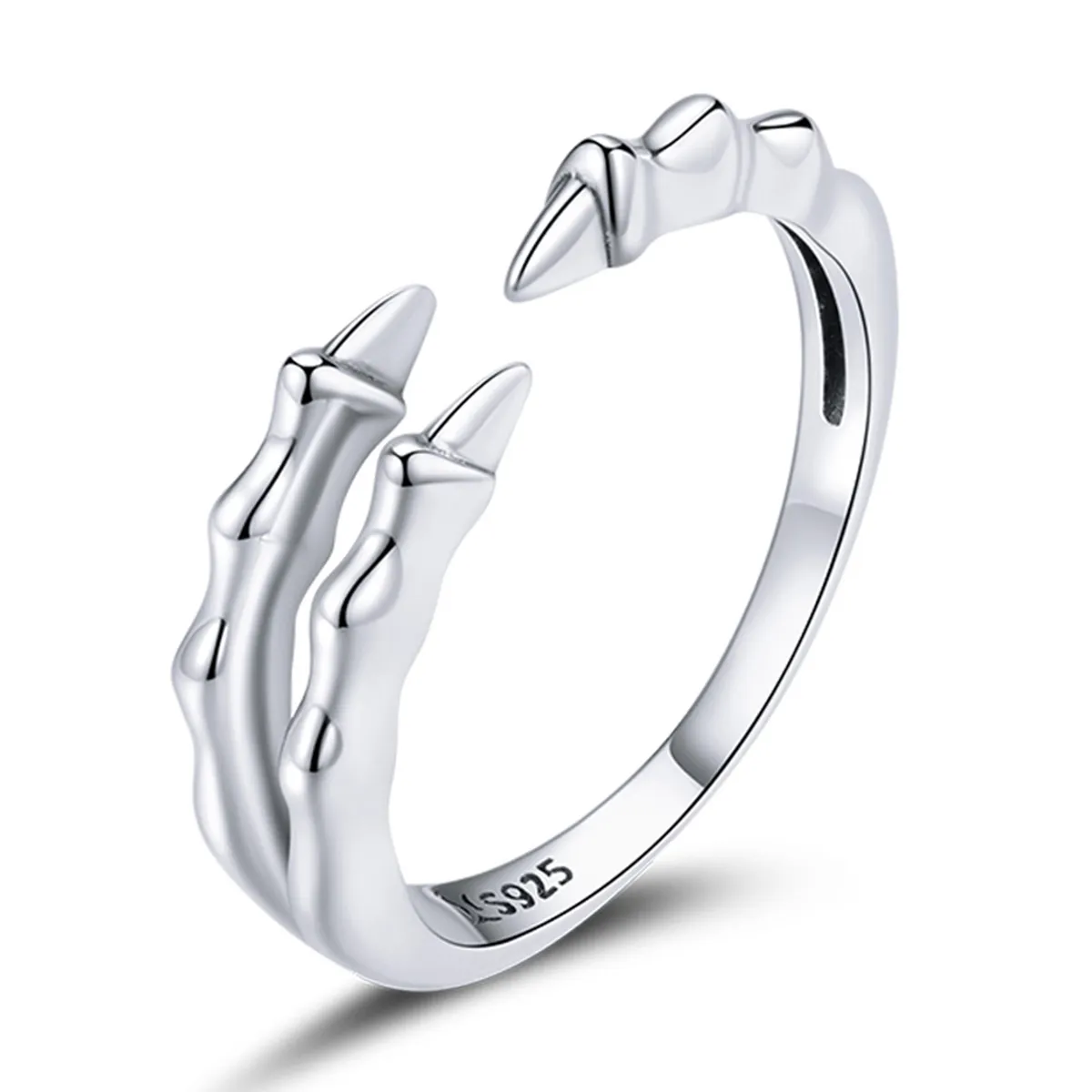 Pandora Style Dark Claws Open Ring - SCR728