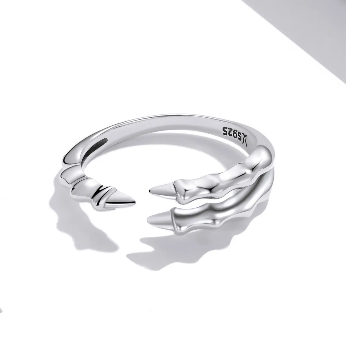 Pandora Style Dark Claws Open Ring - SCR728