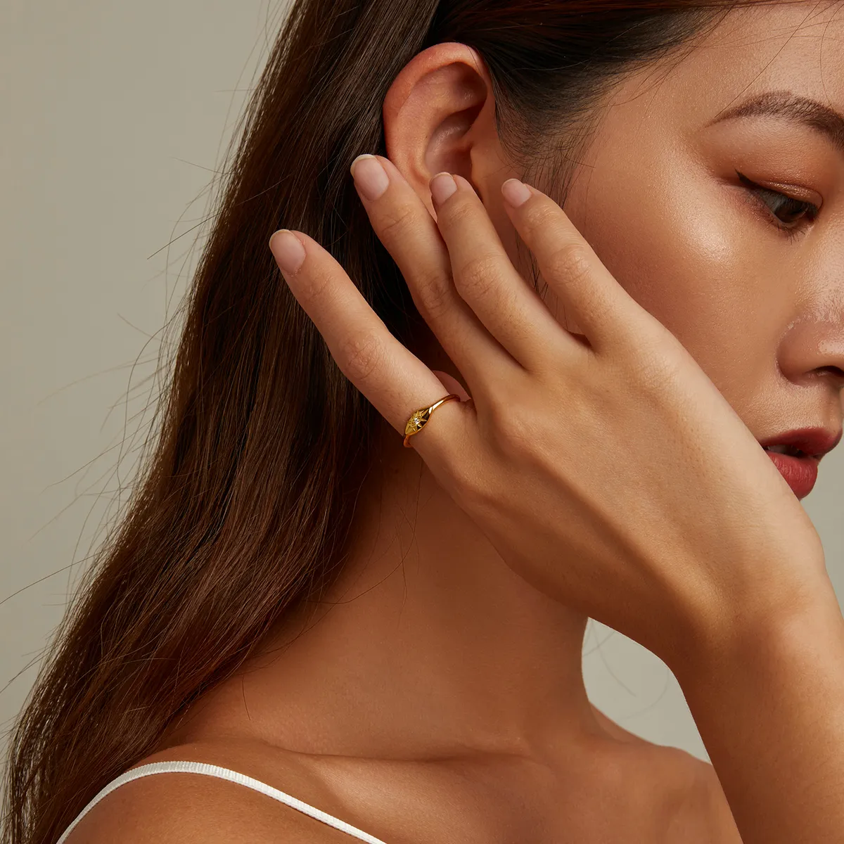 Pandora Style Devil Eye Open Ring - BSR231