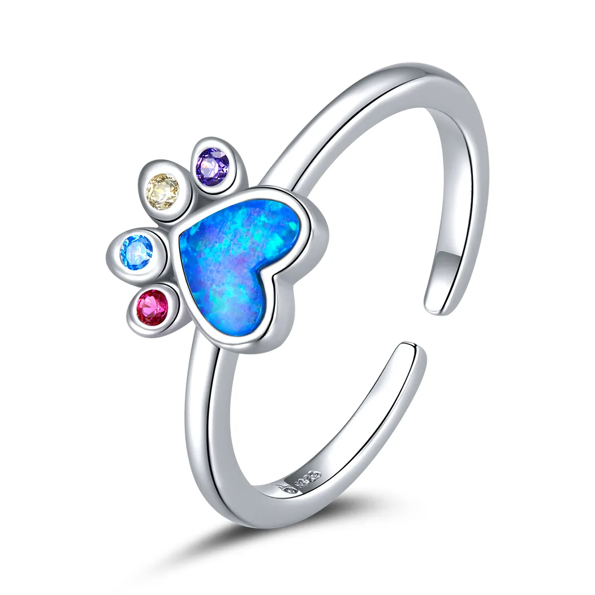 pandora style dream crown open ring bsr172