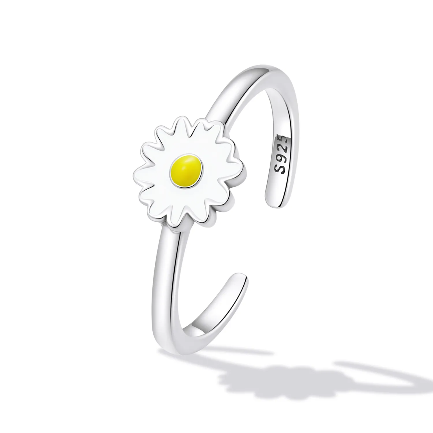 Pandora Style Little Daisy Open Ring - SCR811