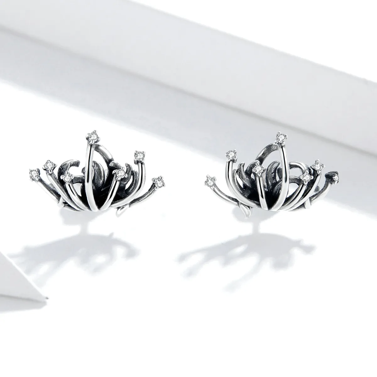 Pandora Style Bana Stud Earrings - SCE940