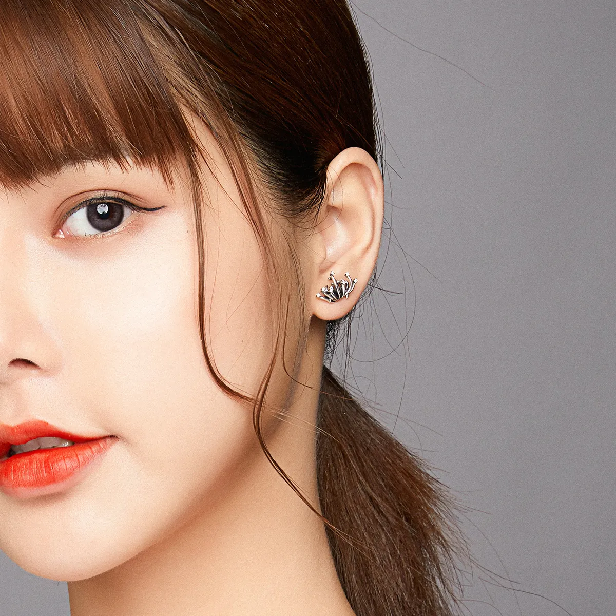 Pandora Style Bana Stud Earrings - SCE940