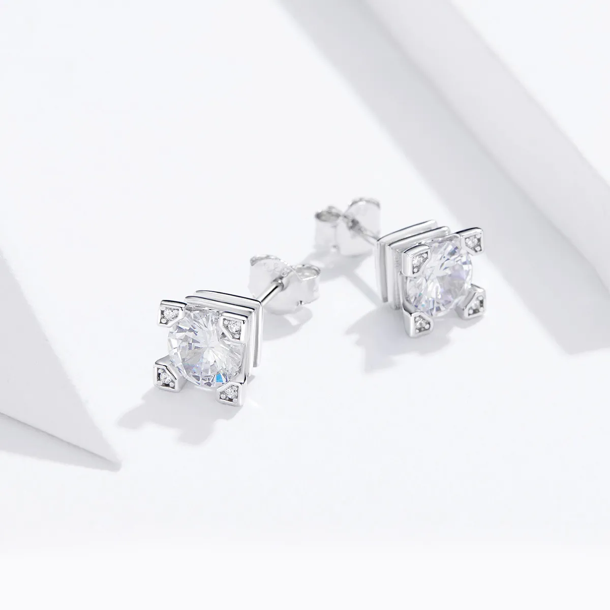 Pandora Style Bright Time Stud Earrings - BSE192