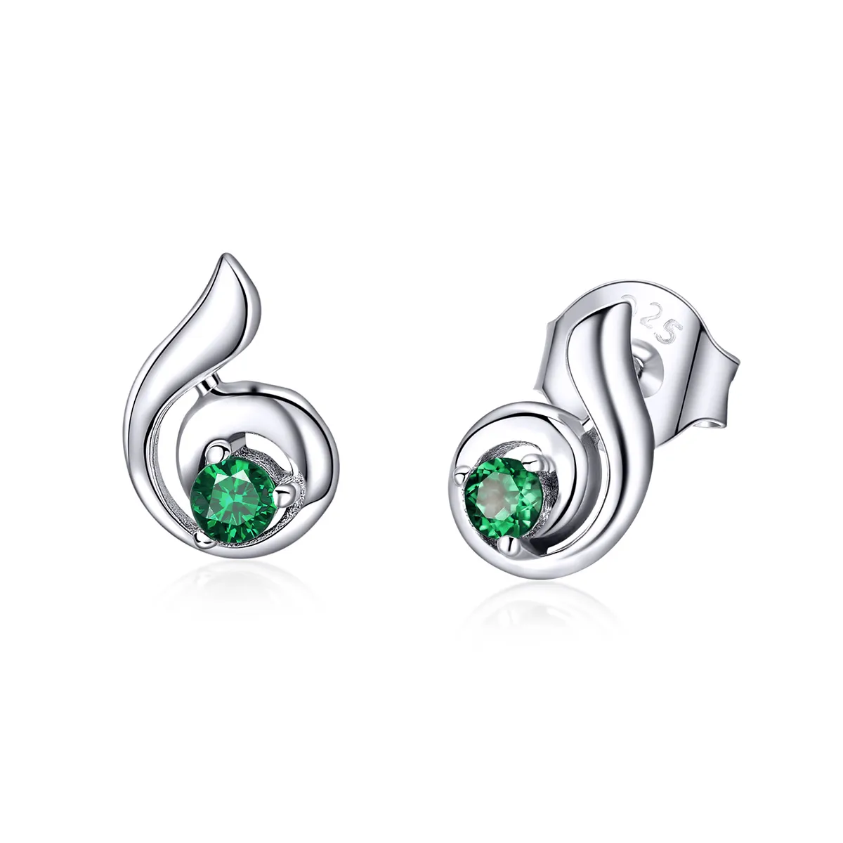 Pandora Style Dancing Melody Stud Earrings - BSE010