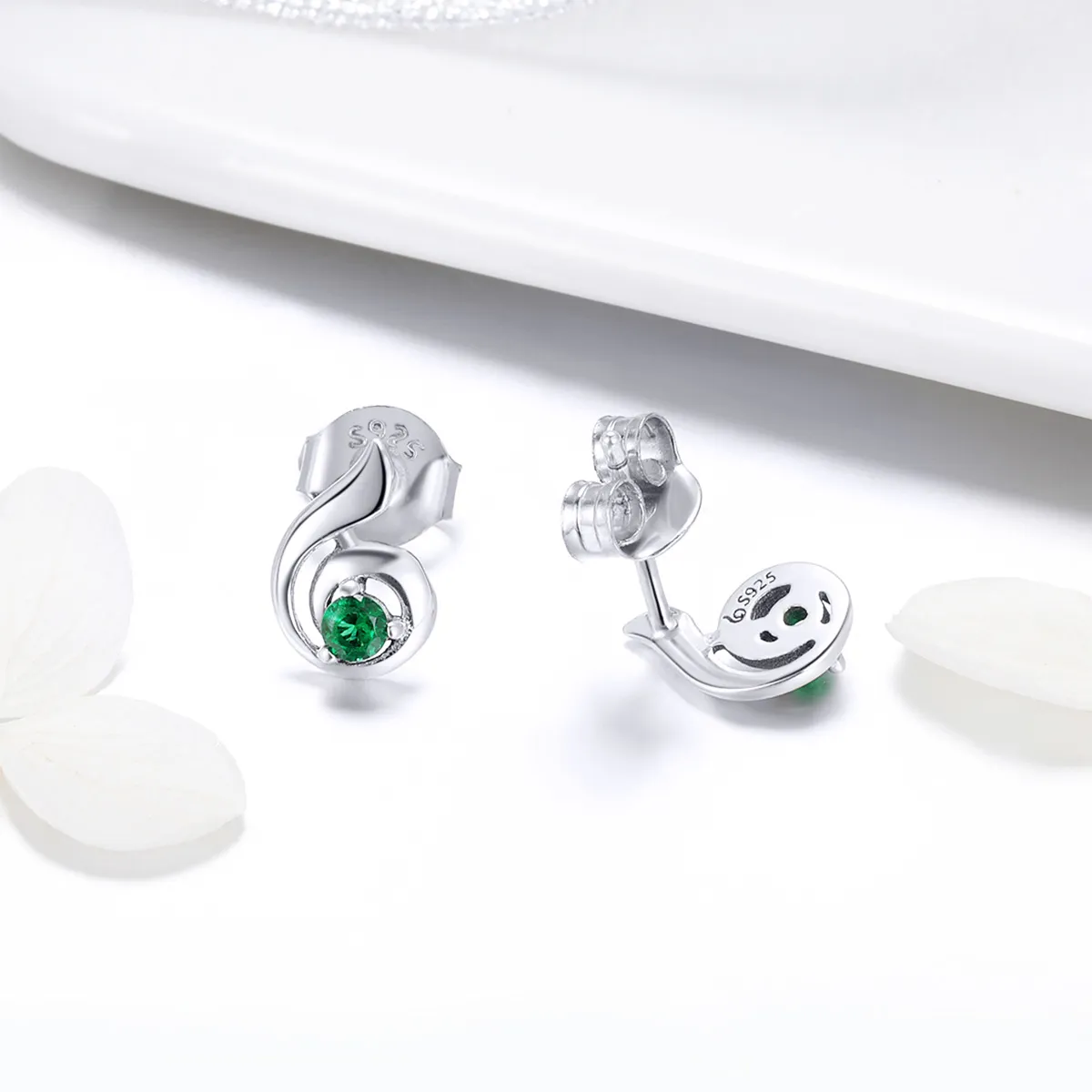 Pandora Style Dancing Melody Stud Earrings - BSE010