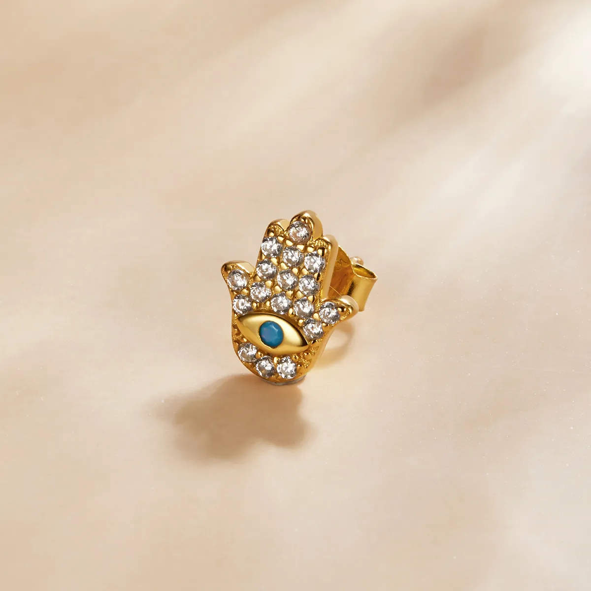 Pandora Style Mystic Spain - Lucky Hands Stud Earrings - SCE1139
