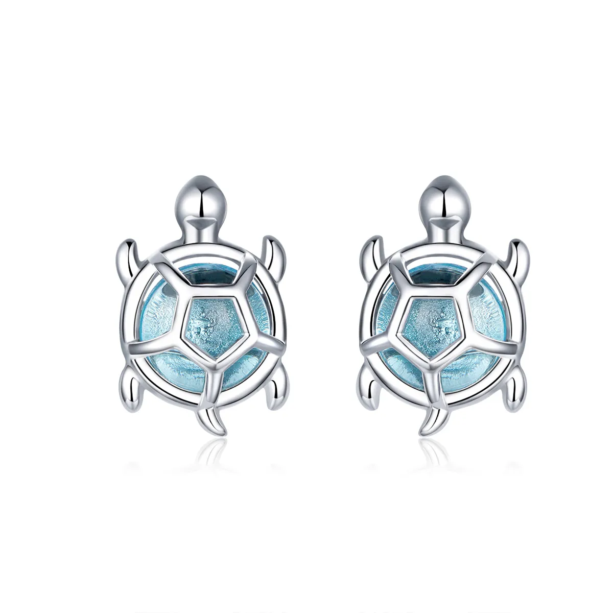 Pandora turtle earrings clearance