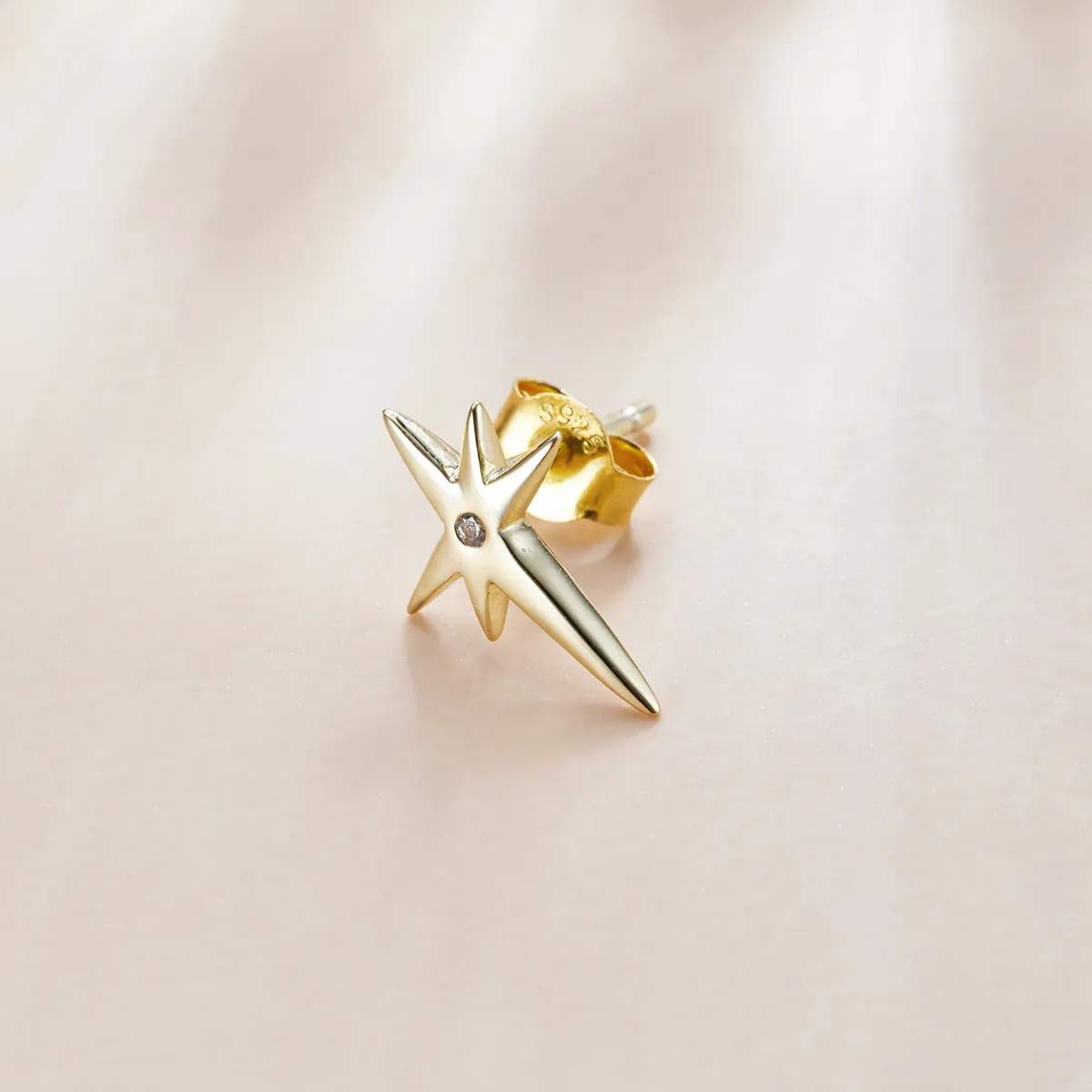 Pandora Style Stars Stud Earrings - SCE1091