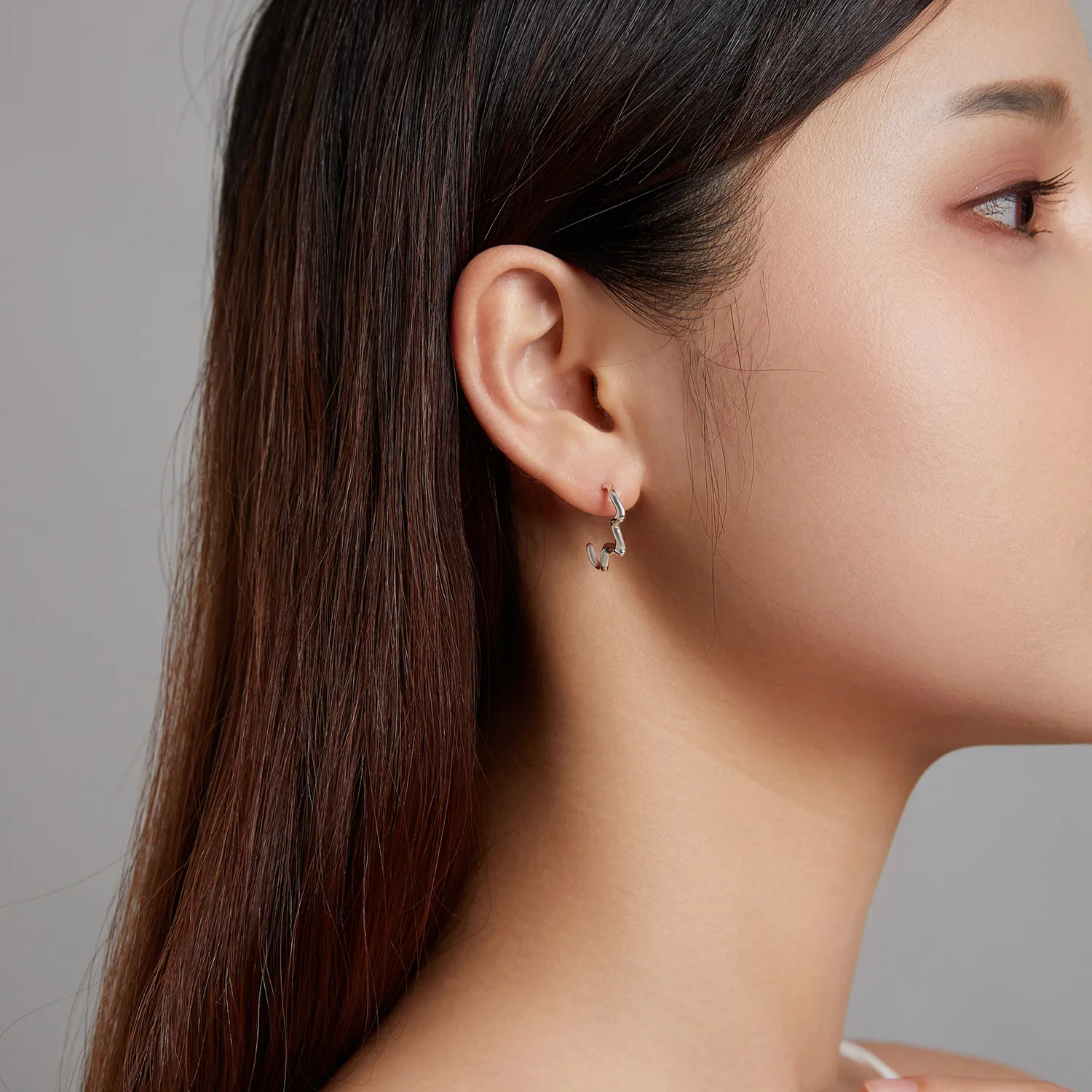Pandora Style Summer Waves Stud Earrings - SCE1196