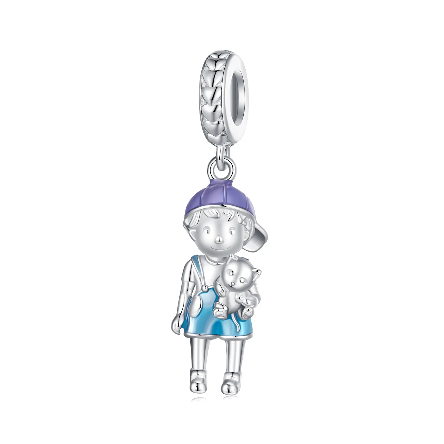 Pandora Style Little Boy Pendant Charm BSC877