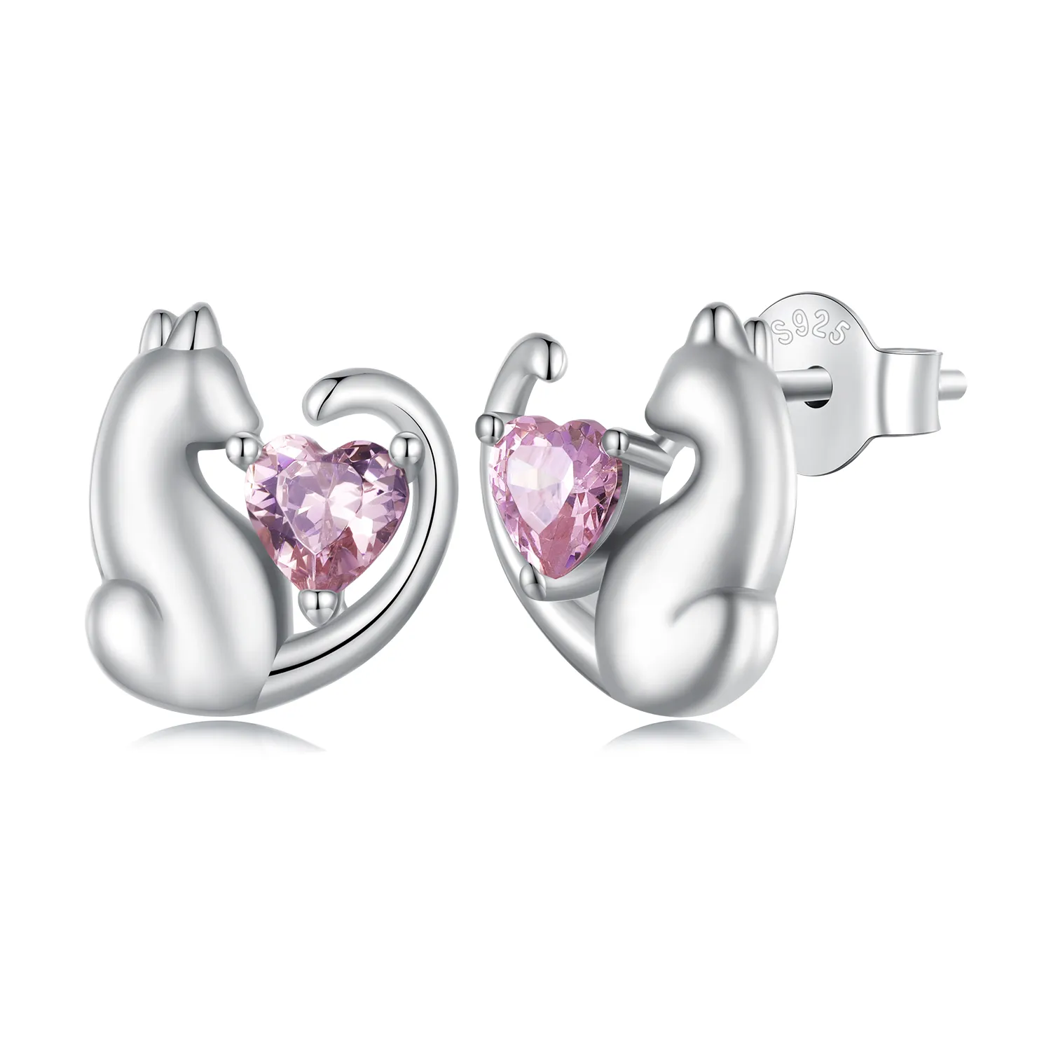 pandora style the cat stud earrings sce1591 a