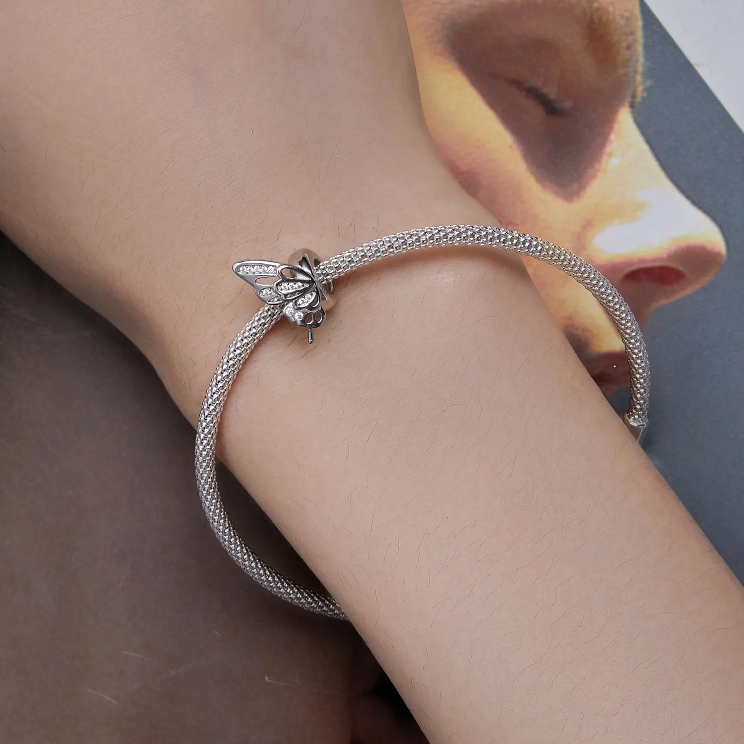 Butterflies Spacer Charm - BSC823