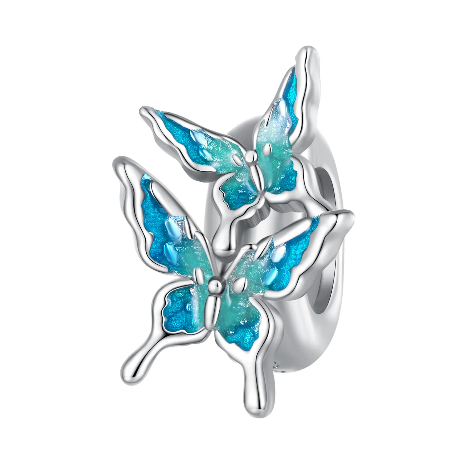Butterfly Spacer Charm Pandora Style - BSC789