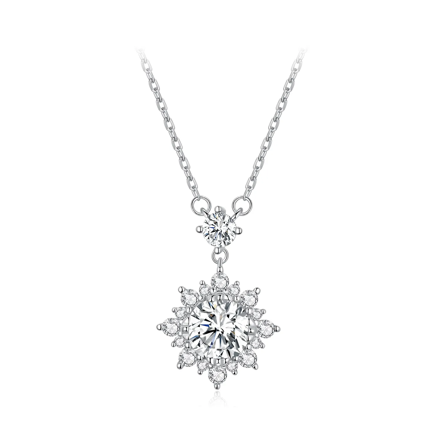 Pandora Style Diamond Necklace - MSN017