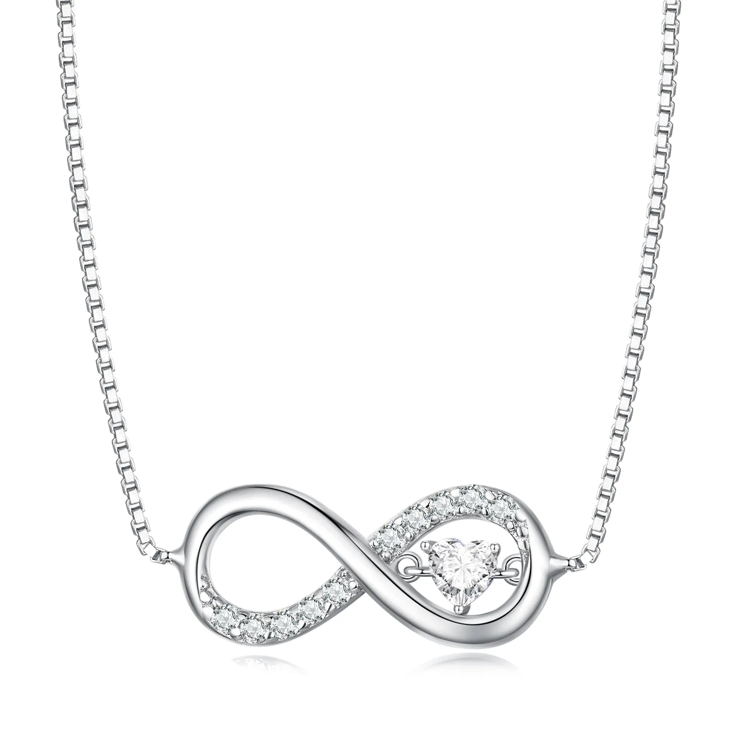 Pandora Pandora Sparkling Infinity Heart Collier Necklace | JMR Jewelers |  Cooper City, FL